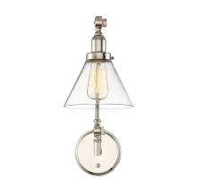Savoy House Canada 9-9131CP-1-109 - Drake 1-Light Adjustable Wall Sconce in Polished Nickel