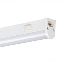 Galaxy Lighting L420860WH - LED Under Cabinet Mini Strip Light with On/Off Switch, Dimmable with Compatible Dimmers